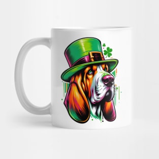 Bloodhound in Saint Patrick's Day Festive Mood Mug